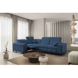 Ballagio II Mix Corner Sofa with Sleeping and Relax Function | Best Quality Weave, Spring 1118