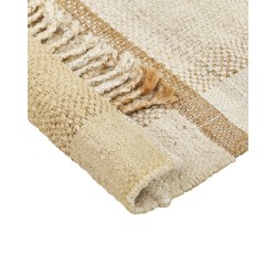 Dywan z juty 80 x 150 cm beżowy YELMEZ Dywan z juty 80 x 150 cm beżowy YELMEZ