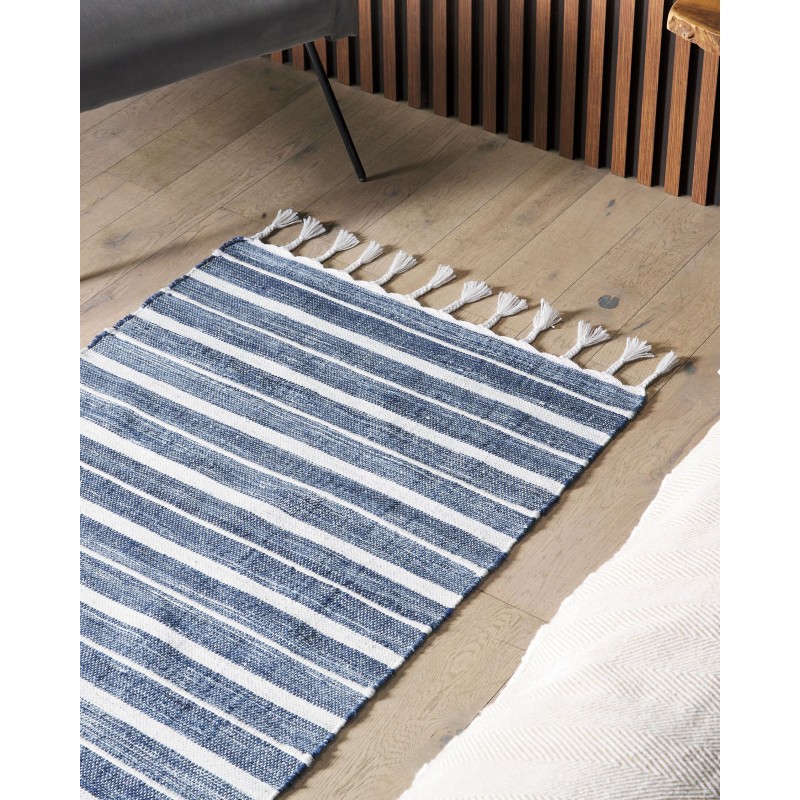 Dywan 80 x 150 cm niebieski BADEMLI Dywan 80 x 150 cm niebieski BADEMLI