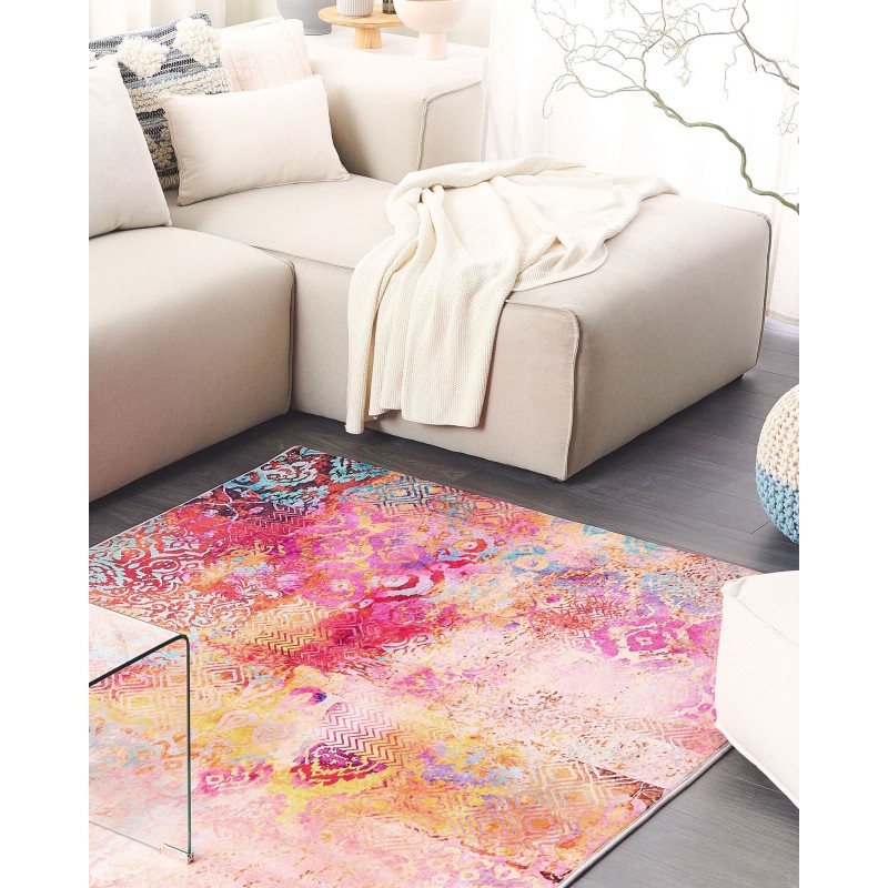Dywan 140 x 200 cm wielokolorowy ISPARTA Dywan 140 x 200 cm wielokolorowy ISPARTA