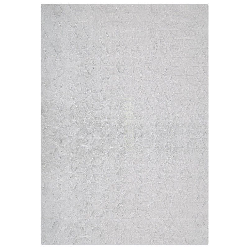 Dywan sztuczne futro królika 160 x 230 cm miętowy szary THATTA Dywan sztuczne futro królika 160 x 230 cm miętowy szary THATTA
