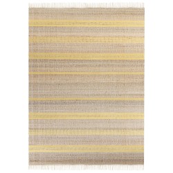 Dywan z juty 160 x 230 cm beżowo-żółty TALPUR Dywan z juty 160 x 230 cm beżowo-żółty TALPUR