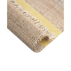 Dywan z juty 160 x 230 cm beżowo-żółty TALPUR Dywan z juty 160 x 230 cm beżowo-żółty TALPUR