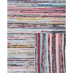 Dywan bawełniany 80 x 150 cm wielokolorowy MERSIN Dywan bawełniany 80 x 150 cm wielokolorowy MERSIN