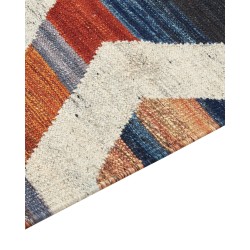Dywan wełniany kilim 200 x 300 cm wielokolorowy MRGASHAT Dywan wełniany kilim 200 x 300 cm wielokolorowy MRGASHAT