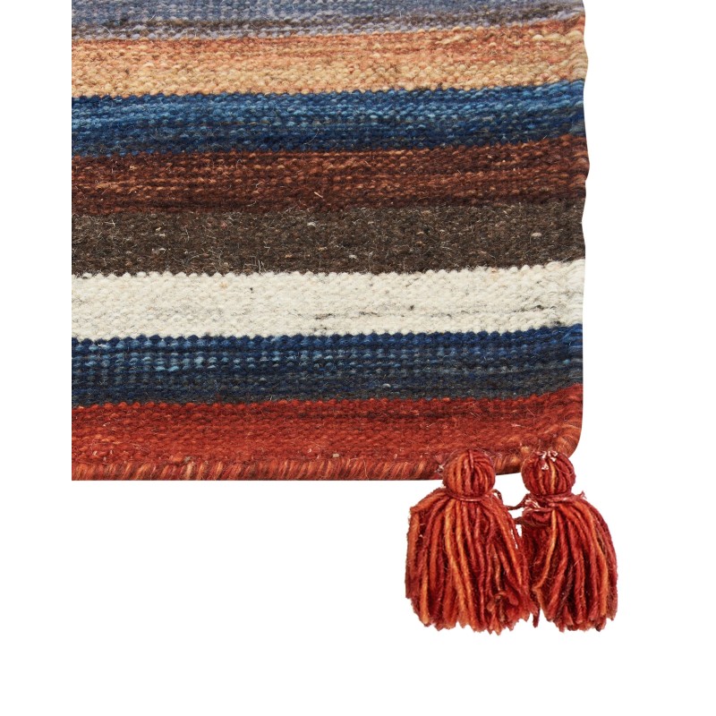 Dywan wełniany kilim 200 x 300 cm wielokolorowy MRGASHAT Dywan wełniany kilim 200 x 300 cm wielokolorowy MRGASHAT