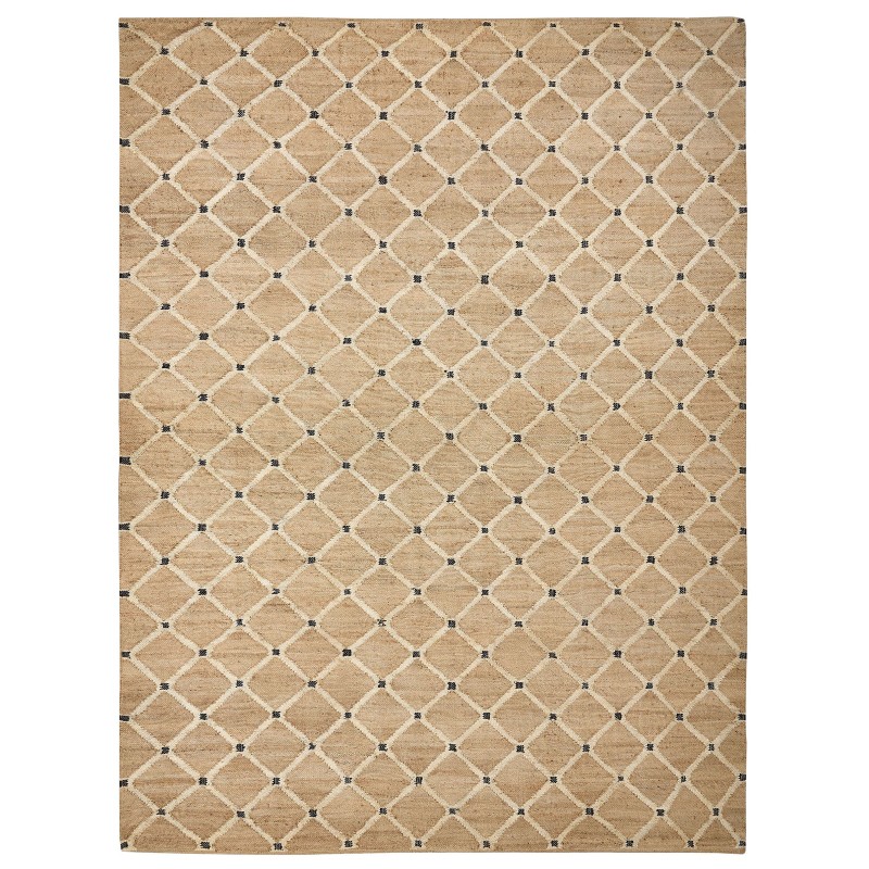 Dywan z juty 300 x 400 cm beżowy KALEKOY Dywan z juty 300 x 400 cm beżowy KALEKOY