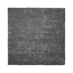 Dywan shaggy 200 x 200 cm ciemnoszary DEMRE Dywan shaggy 200 x 200 cm ciemnoszary DEMRE