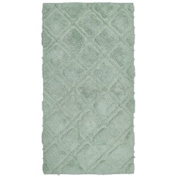 Dywan bawełniany 80 x 150 cm zielony HATAY Dywan bawełniany 80 x 150 cm zielony HATAY