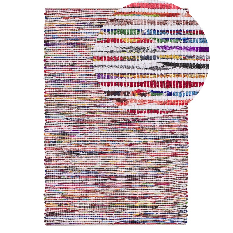 Dywan 140 x 200 cm wielokolorowy BARTIN Dywan 140 x 200 cm wielokolorowy BARTIN