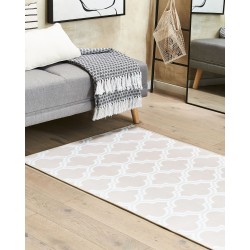 Dywan 70 x 200 cm beżowy KADAYAL Dywan 70 x 200 cm beżowy KADAYAL