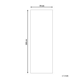 Dywan 70 x 200 cm beżowy KADAYAL Dywan 70 x 200 cm beżowy KADAYAL