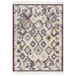 Dywan z juty 160 x 230 cm wielokolorowy FENER Dywan z juty 160 x 230 cm wielokolorowy FENER