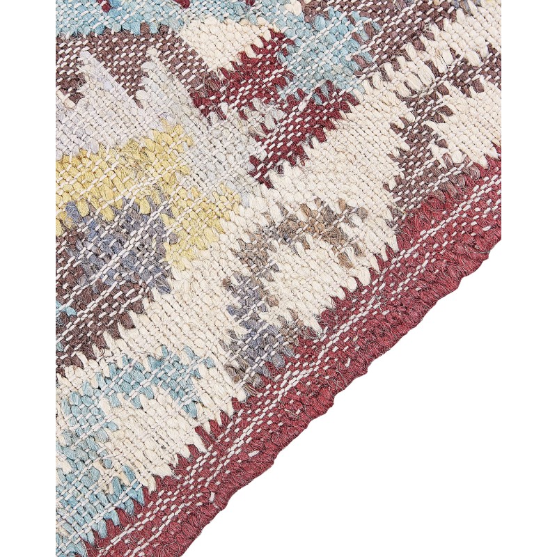 Dywan z juty 160 x 230 cm wielokolorowy FENER Dywan z juty 160 x 230 cm wielokolorowy FENER