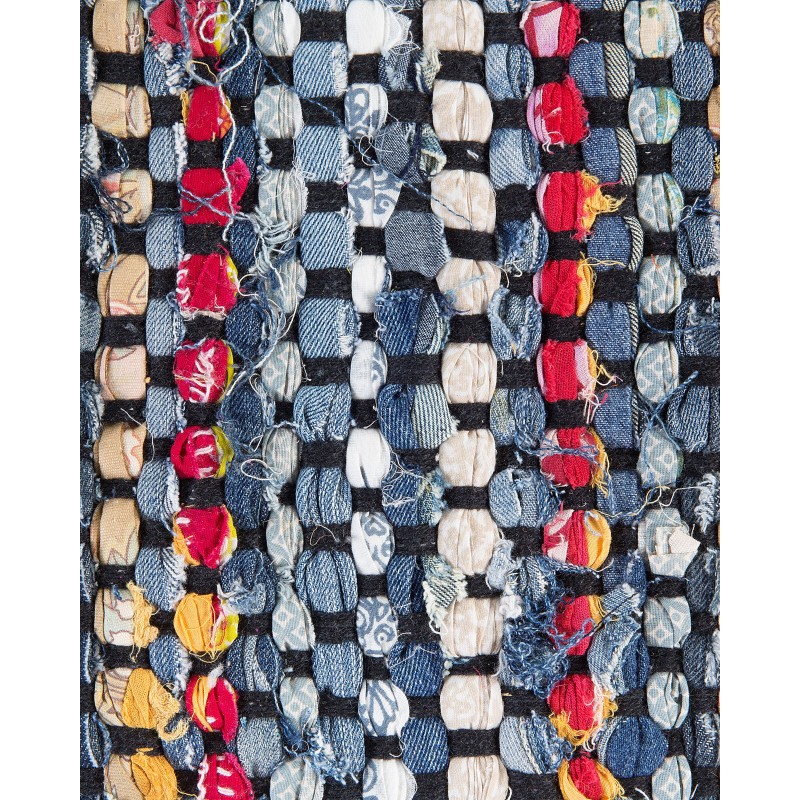 Dywan bawełniany 160 x 230 cm wielokolorowy ALANYA Dywan bawełniany 160 x 230 cm wielokolorowy ALANYA