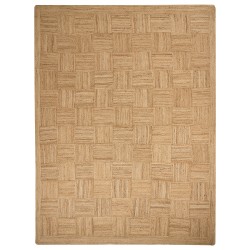 Dywan z juty 300 x 400 cm beżowy ESENTEPE Dywan z juty 300 x 400 cm beżowy ESENTEPE