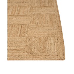 Dywan z juty 300 x 400 cm beżowy ESENTEPE Dywan z juty 300 x 400 cm beżowy ESENTEPE