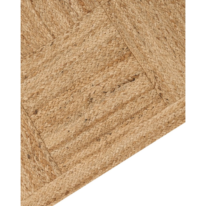 Dywan z juty 300 x 400 cm beżowy ESENTEPE Dywan z juty 300 x 400 cm beżowy ESENTEPE