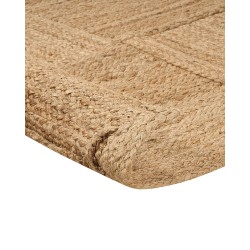 Dywan z juty 300 x 400 cm beżowy ESENTEPE Dywan z juty 300 x 400 cm beżowy ESENTEPE
