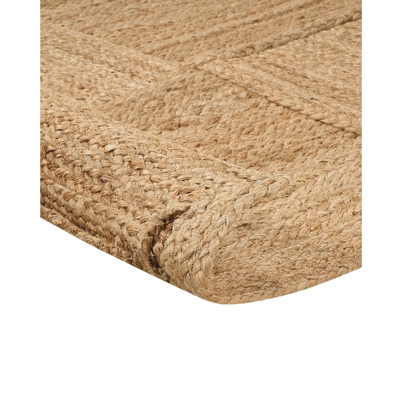 Dywan z juty 300 x 400 cm beżowy ESENTEPE Dywan z juty 300 x 400 cm beżowy ESENTEPE