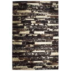 Dywan skórzany 160 x 230 cm brązowy ARTVIN Dywan skórzany 160 x 230 cm brązowy ARTVIN