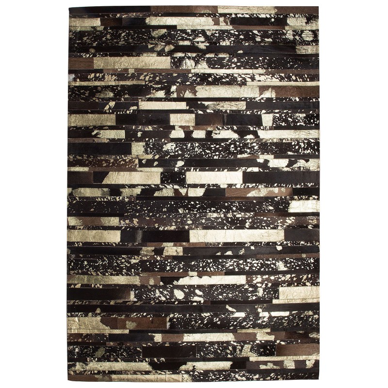 Dywan skórzany 160 x 230 cm brązowy ARTVIN Dywan skórzany 160 x 230 cm brązowy ARTVIN
