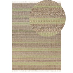 Dywan z juty 160 x 230 cm beżowo-zielony TALPUR