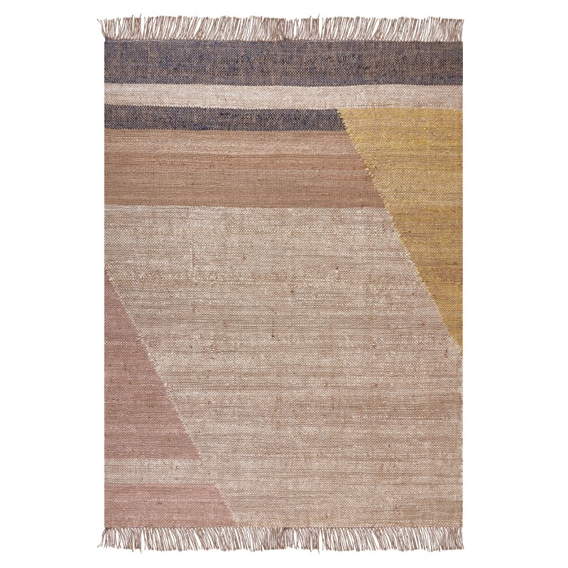 Dywan z juty 140 x 200 cm brązowy SAMLAR Dywan z juty 140 x 200 cm brązowy SAMLAR
