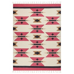 Dywan bawełniany kilim 200 x 300 cm wielokolorowy GARNI Dywan bawełniany kilim 200 x 300 cm wielokolorowy GARNI