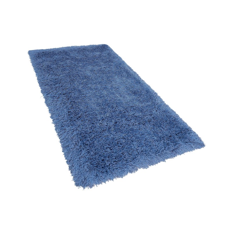 Dywan shaggy 80 x 150 cm niebieski CIDE Dywan shaggy 80 x 150 cm niebieski CIDE