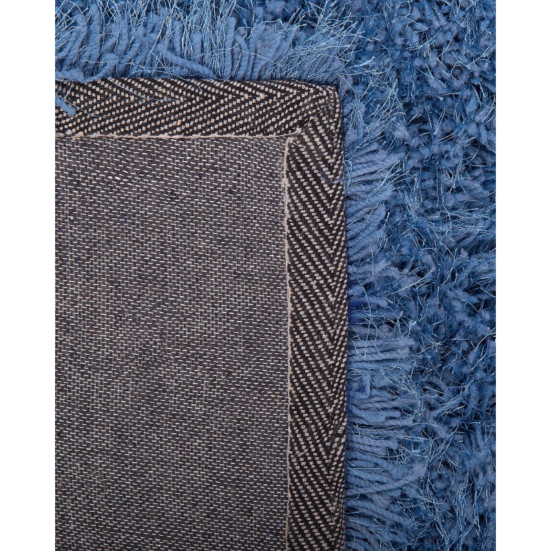 Dywan shaggy 80 x 150 cm niebieski CIDE Dywan shaggy 80 x 150 cm niebieski CIDE