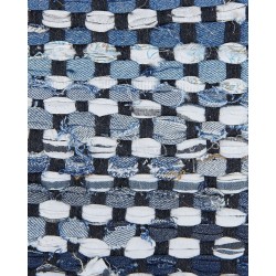 Dywan bawełniany 80 x 150 cm wielokolorowy ALANYA Dywan bawełniany 80 x 150 cm wielokolorowy ALANYA