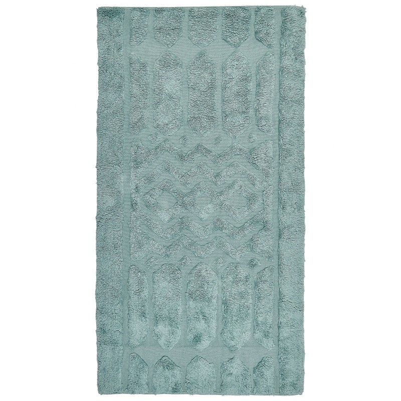 Dywan bawełniany 80 x 150 cm miętowy SIRNAK Dywan bawełniany 80 x 150 cm miętowy SIRNAK