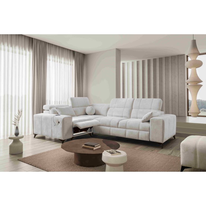 Narożnik ballagio II Mix z funkcją spania oraz funkcją relax tkanina Spring 1104 Narożnik ballagio II Mix z funkcją spania oraz funkcją relax tkanina Spring 1104