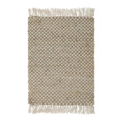 Dywan z juty 50 x 80 cm beżowy ZERDALI Dywan z juty 50 x 80 cm beżowy ZERDALI