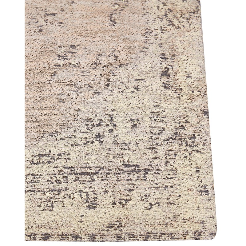 Dywan bawełniany 80 x 150 cm beżowy MATARIM Dywan bawełniany 80 x 150 cm beżowy MATARIM