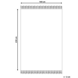 Dywan wełniany 160 x 230 cm beżowy MAVIKENT Dywan wełniany 160 x 230 cm beżowy MAVIKENT