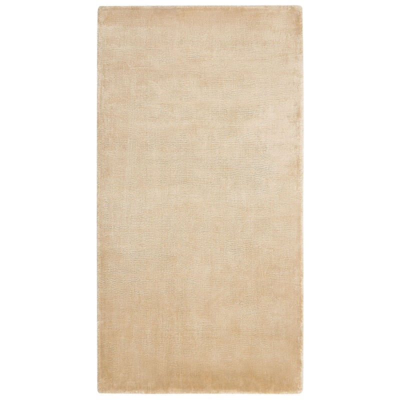 Dywan z wiskozy 80 x 150 cm piaskowy GESI II Dywan z wiskozy 80 x 150 cm piaskowy GESI II