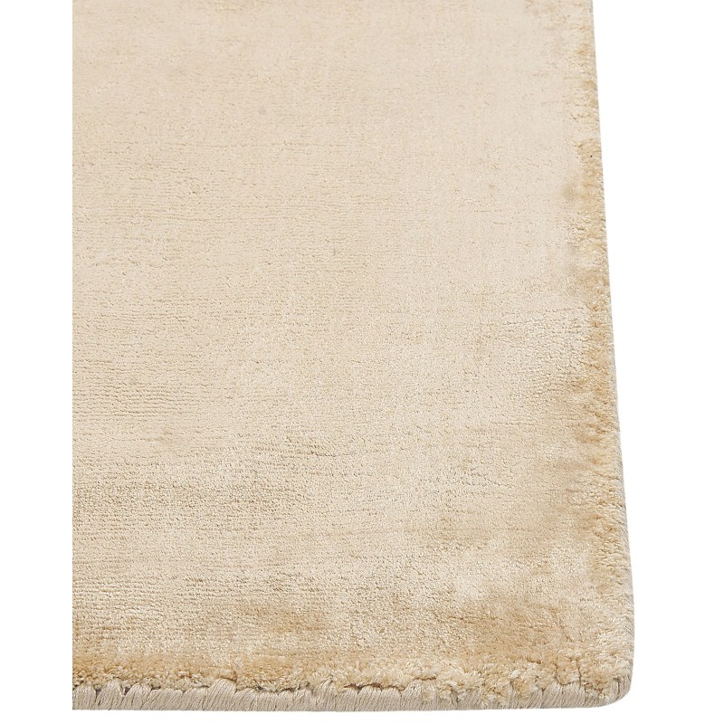 Dywan z wiskozy 80 x 150 cm piaskowy GESI II Dywan z wiskozy 80 x 150 cm piaskowy GESI II
