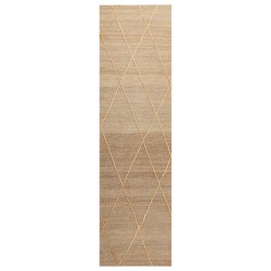 Dywan z juty 80 x 300 cm beżowy YUVACIK Dywan z juty 80 x 300 cm beżowy YUVACIK