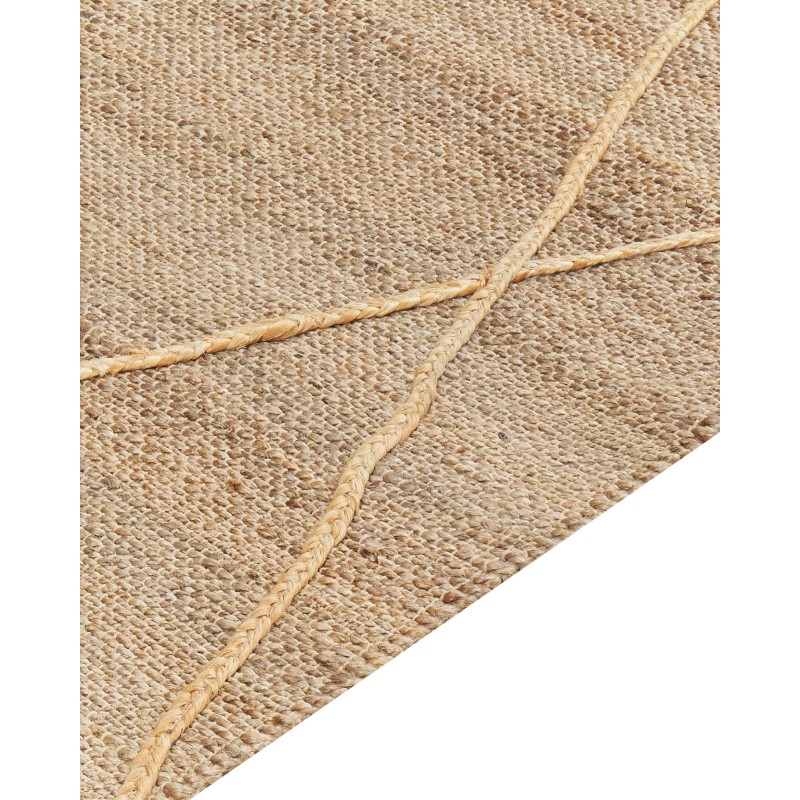 Dywan z juty 80 x 300 cm beżowy YUVACIK Dywan z juty 80 x 300 cm beżowy YUVACIK