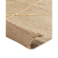 Dywan z juty 80 x 300 cm beżowy YUVACIK Dywan z juty 80 x 300 cm beżowy YUVACIK