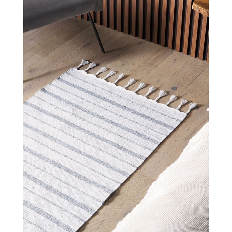 Dywan 80 x 150 cm złamana biel BADEMLI Dywan 80 x 150 cm złamana biel BADEMLI