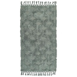 Dywan bawełniany 80 x 150 cm zielony KARS Dywan bawełniany 80 x 150 cm zielony KARS