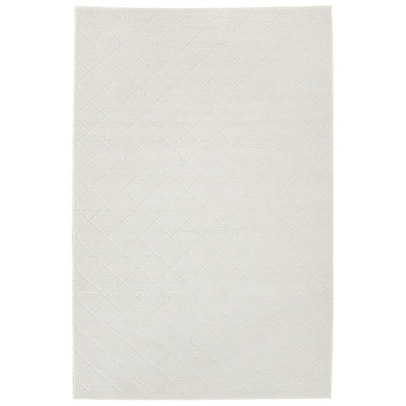 Dywan wełniany 160 x 230 cm złamana biel ELLEK Dywan wełniany 160 x 230 cm złamana biel ELLEK