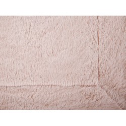 Koc GELIK 180 x 200 cm Różowy Koc GELIK 180 x 200 cm Różowy