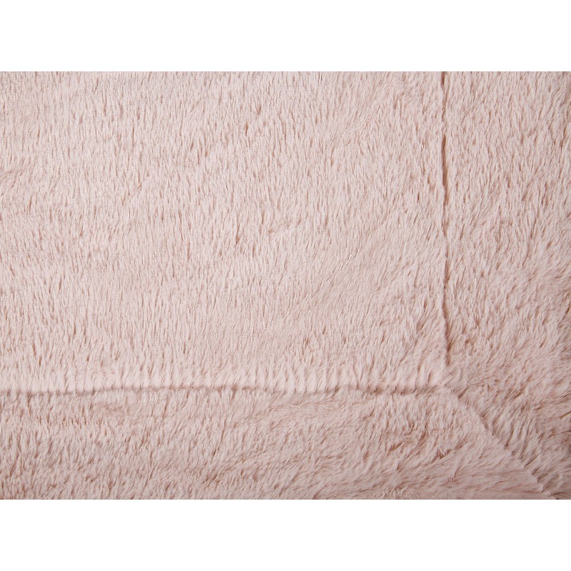 Koc GELIK 180 x 200 cm Różowy Koc GELIK 180 x 200 cm Różowy