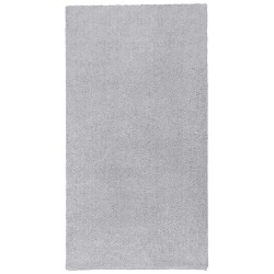 Dywan shaggy 80 x 150 cm jasnoszary DEMRE Dywan shaggy 80 x 150 cm jasnoszary DEMRE
