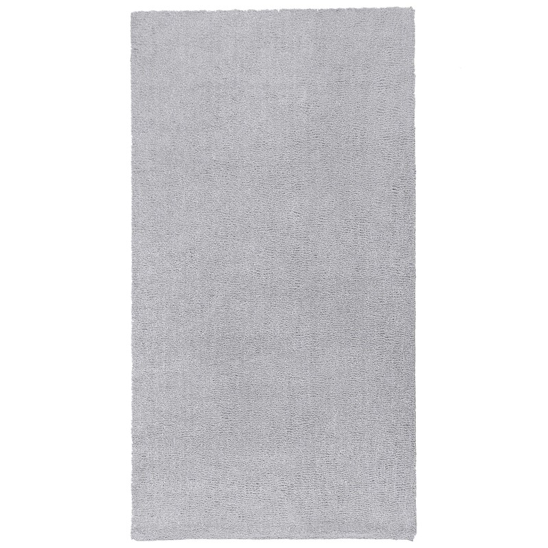 Dywan shaggy 80 x 150 cm jasnoszary DEMRE Dywan shaggy 80 x 150 cm jasnoszary DEMRE