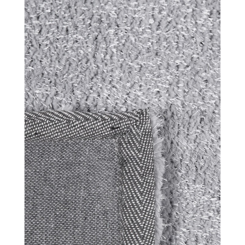 Dywan shaggy 80 x 150 cm jasnoszary DEMRE Dywan shaggy 80 x 150 cm jasnoszary DEMRE